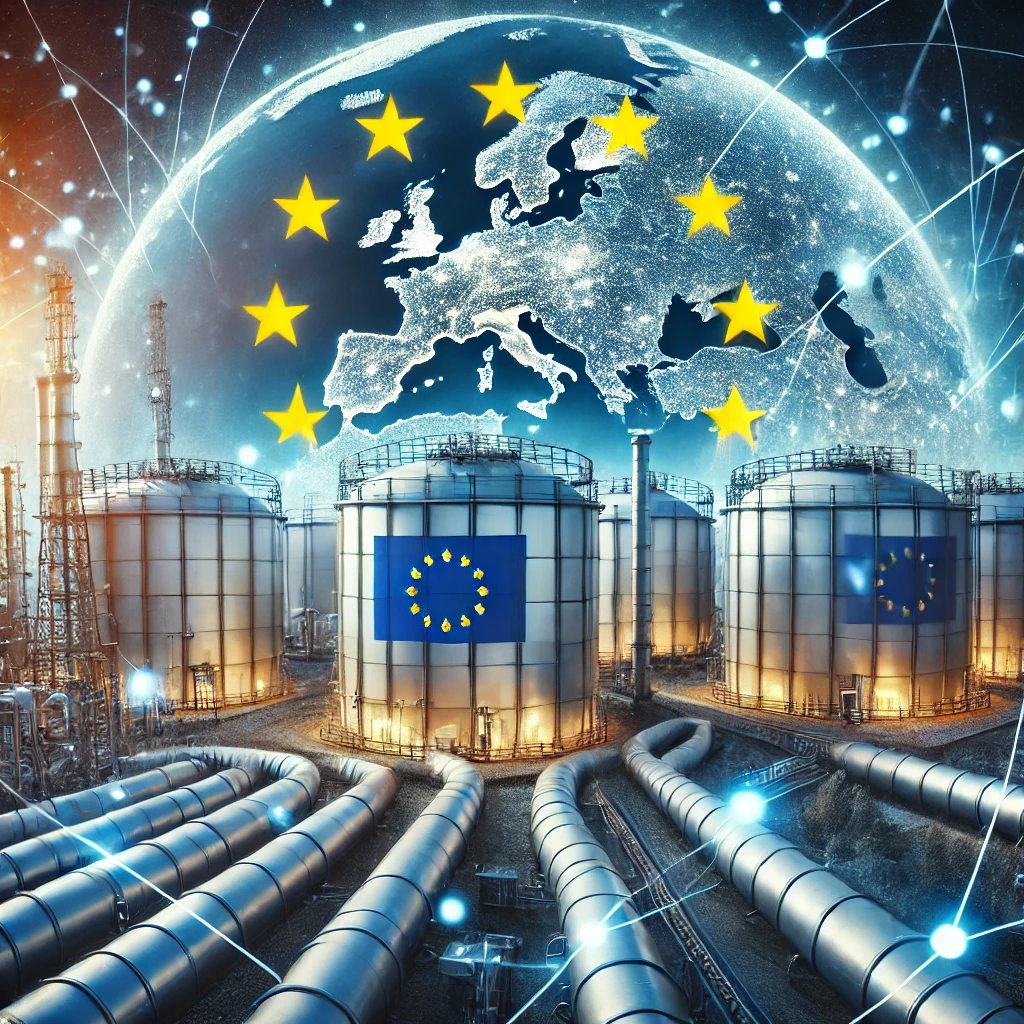 الاتحاد الأوروبي يضاعف تخزين الغاز بحلول الشتاء المقبل